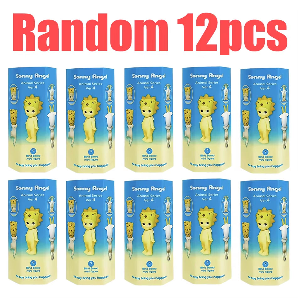 Sones and Angel Hippers Blind Box Mystery Box Series Dreaming Mini Anime Figure Ornaments Dolls Children Christmas Birthday Gift